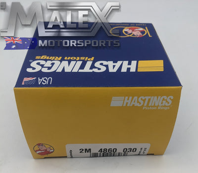 Hastings LS Early 6.0 Piston Ring Full Set Standard Bore 4.000 +.030 4.030 Piston Rings