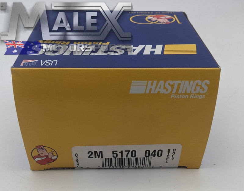 Hastings Ls Late 6.0 Piston Ring Set Std Bore 4.000 1.2 1.5 2.5 Ve Vf L98 L77 L76 + .040 Rings