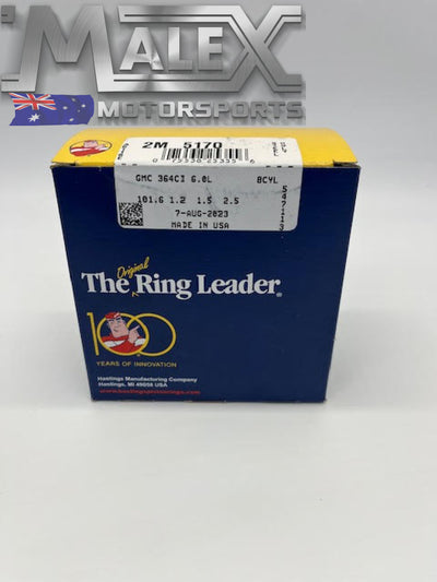 Hastings Ls Late 6.0 Piston Ring Set Std Bore 4.000 1.2 1.5 2.5 Ve Vf L98 L77 L76