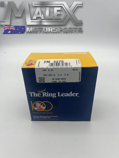 Hastings Lsa Piston Ring Full Set Standard Bore 4.065 Supercharged Rings