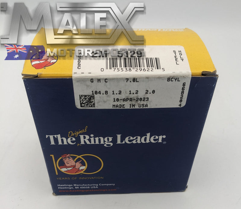 Hastings Piston Rings GM LS7 7.0L 104.80 1.20x1.20x2.00