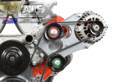 Heavy Duty Billet Alternator Bracket Ls1 Ls2 Ls3 L98 Passenger High Mount Ve-Vf Offset Accessory