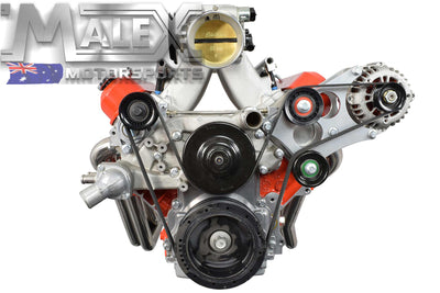 Heavy Duty Billet Alternator Bracket Ls1 Ls2 Ls3 L98 Passenger High Mount Ve-Vf Offset Accessory