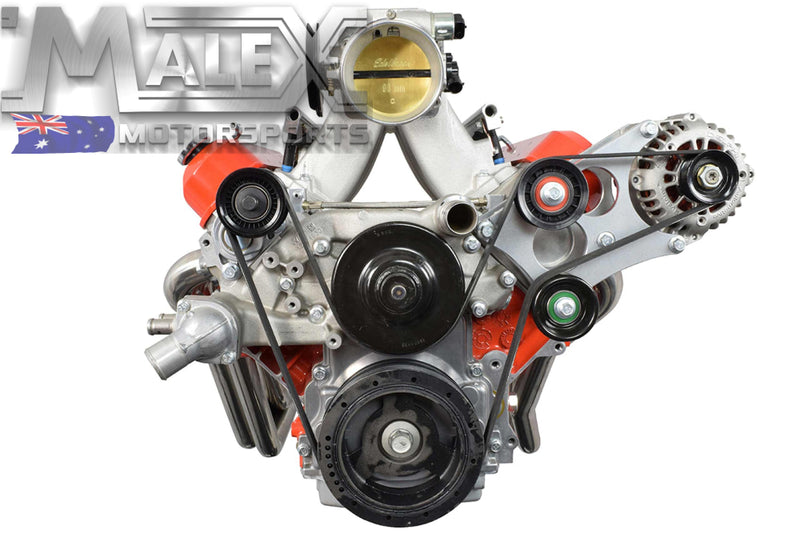 Heavy Duty Billet Alternator Bracket Ls1 Ls2 Ls3 L98 Passenger High Mount Ve-Vf Offset Accessory