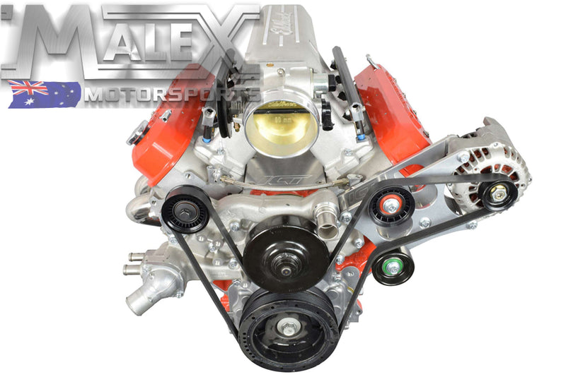 Heavy Duty Billet Alternator Bracket Ls1 Ls2 Ls3 L98 Passenger High Mount Ve-Vf Offset Accessory