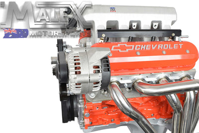 Heavy Duty Billet Alternator Bracket Ls1 Ls2 Ls3 L98 Passenger High Mount Ve-Vf Offset Accessory