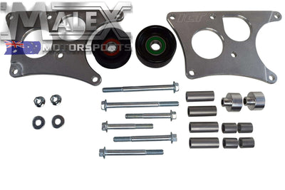 Heavy Duty Billet Alternator Bracket Ls1 Ls2 Ls3 L98 Passenger High Mount Vt-Vz Offset Accessory