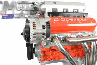 Heavy Duty Billet Alternator Bracket Ls1 Ls2 Ls3 L98 Passenger High Mount Vt-Vz Offset Accessory