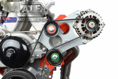 Heavy Duty Billet Alternator Bracket Ls1 Ls2 Ls3 L98 Passenger High Mount Vt-Vz Offset Accessory