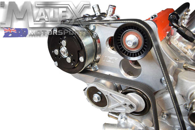 Heavy Duty Ls Sanden 508 A/C Compressor Bracket Kit High Mount Ve-Vf Offset Accessory Bracket