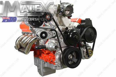 High Mount Bracket Kit For Sanden Mini 7176 Sd7 A/C Compressor Ls Vt-Vz Offset Accessory Bracket