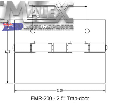 Improved Racing’s Trap Doors for Oil Pans and Fuel Cells (4-Pack) 2.5’’