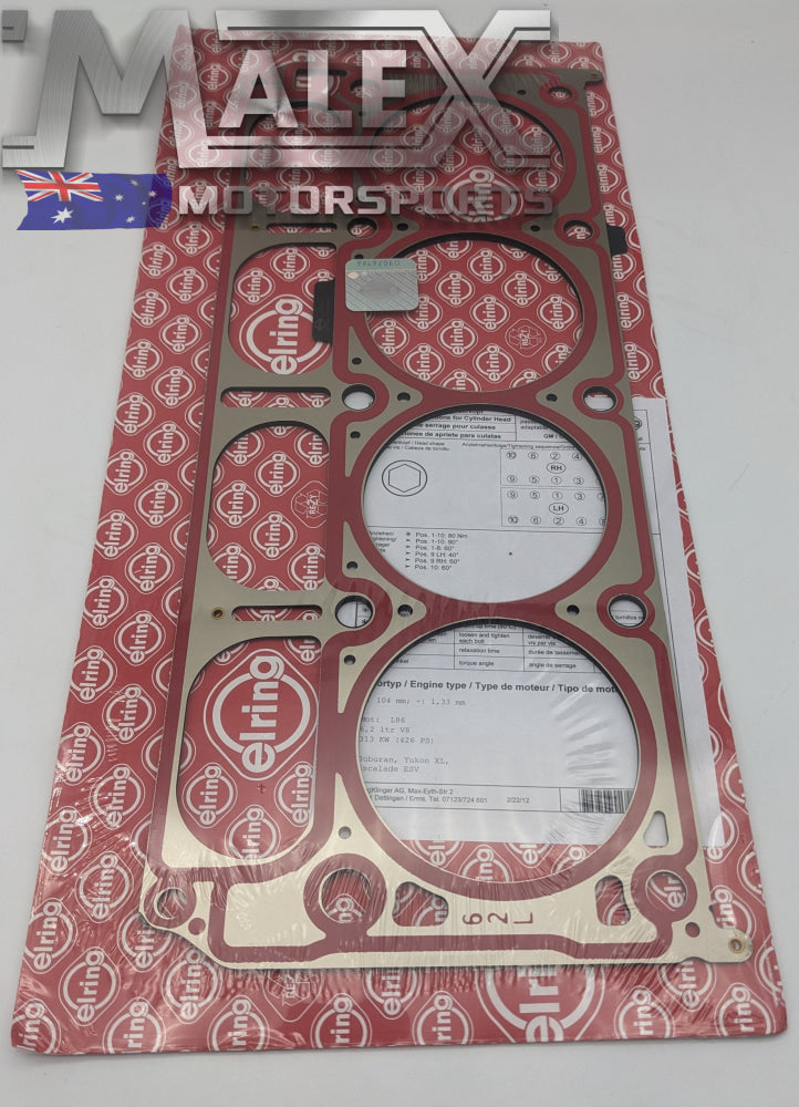 L86 L87 Mls Head Gaskets X2 Oem Elring 12688943