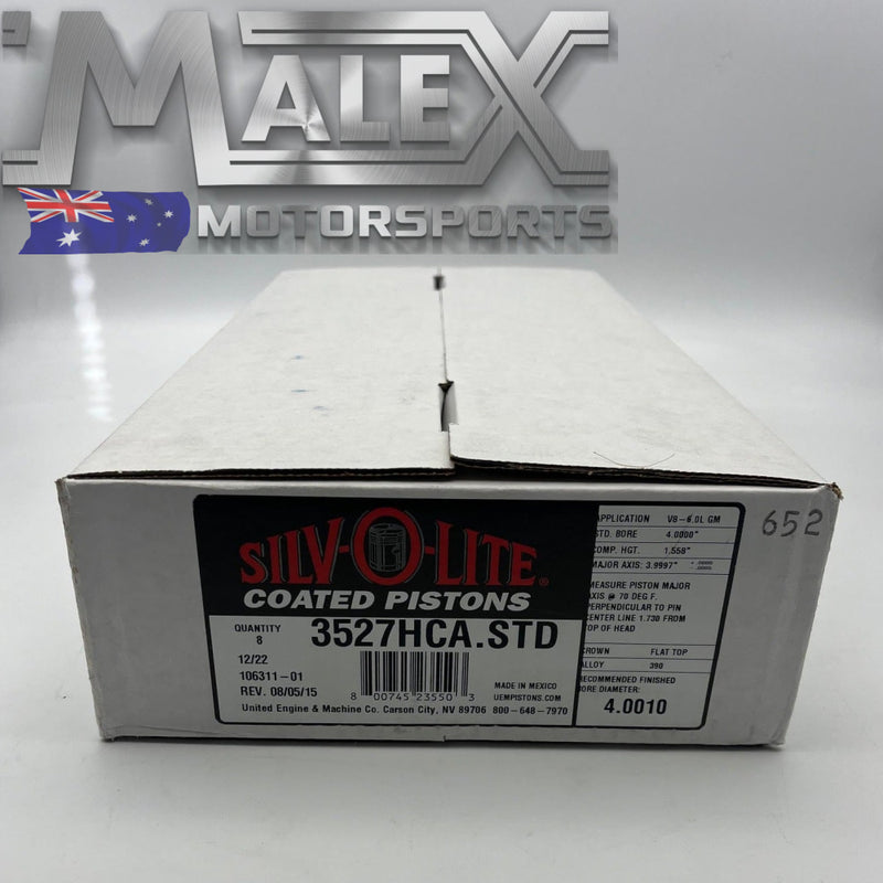 L98 6.0L Silvolite Pistons Std 4.000’ Bore L76 L77 Ls2