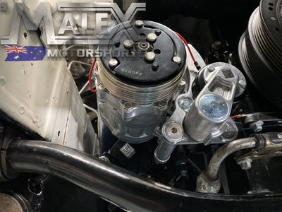 Low Mount 4-Rib A/C Compressor Bracket Sanden 7176 Ls1 Ls3 Ls2 Ac Ve-Vf Offset Accessory Bracket