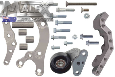 Low Mount 4-Rib A/C Compressor Bracket Sanden 7176 Ls1 Ls3 Ls2 Ac Ve-Vf Offset Accessory Bracket