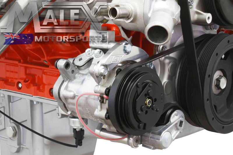 Low Mount 4-Rib A/C Compressor Bracket Sanden 7176 Ls1 Ls3 Ls2 Ac Ve-Vf Offset Accessory Bracket