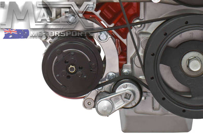 Low Mount 4-Rib A/C Compressor Bracket Sanden 7176 Ls1 Ls3 Ls2 Ac Ve-Vf Offset Accessory Bracket