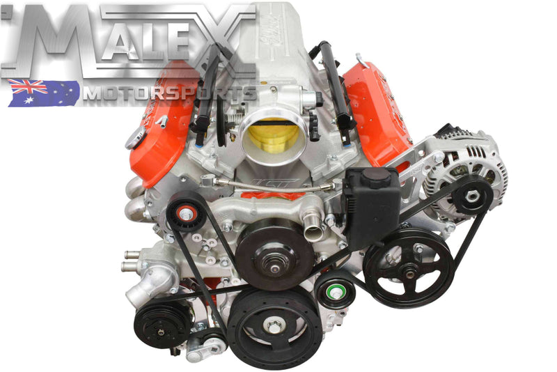 Low Mount 4-Rib A/C Compressor Bracket Sanden 7176 Ls1 Ls3 Ls2 Ac Ve-Vf Offset Accessory Bracket