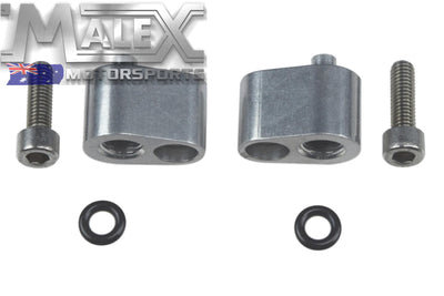 Ls 1/8 Coolant / Steam Port - Top Exit Cylinder Head Crossover Tube Adapters Ls1 Fitting