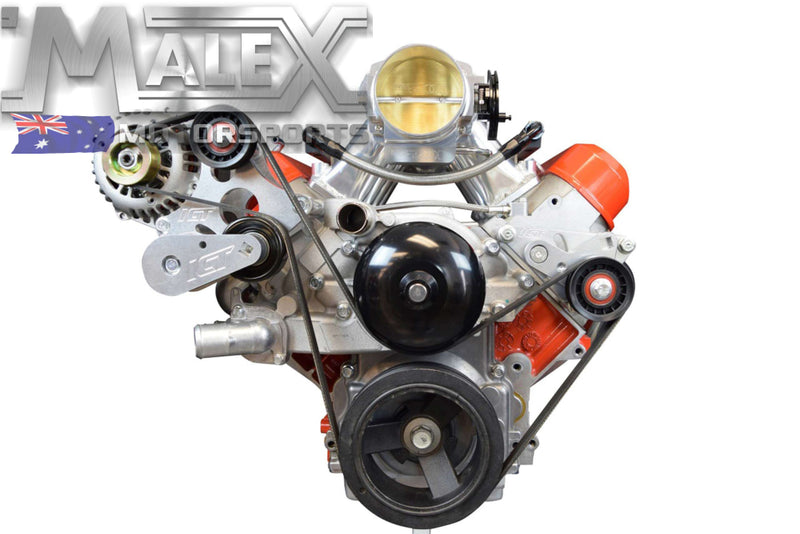 Ls 1998-2006 Vt-Vz Ss Billet Manual Belt Tensioner Power Steering Delete Lsx Ls1 Commodore Pulley