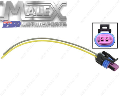 Ls 2-Wire Pigtail Coolant Temperature Sensor Connector Water Harness Lsx Plug Harness