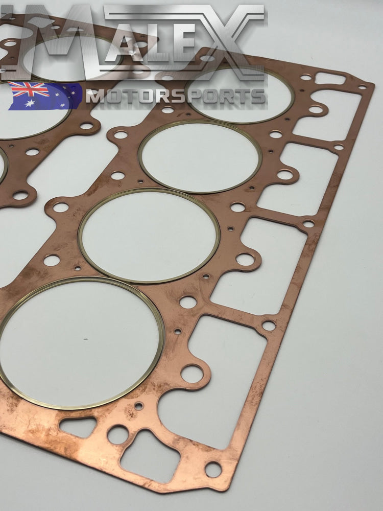 LS 6 Bolt Copper Head Gaskets with Fire Ring Made in Australia LSX LS7
