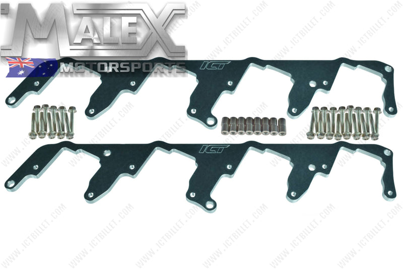 Ls Billet Coil Brackets For Holley Smart Efi Packs Ls1 Ls2 Ls3