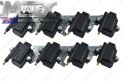 Ls Billet Coil Brackets For Holley Smart Efi Packs Ls1 Ls2 Ls3