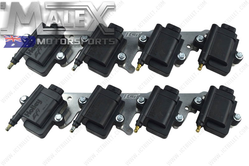 Ls Billet Coil Brackets For Holley Smart Efi Packs Ls1 Ls2 Ls3