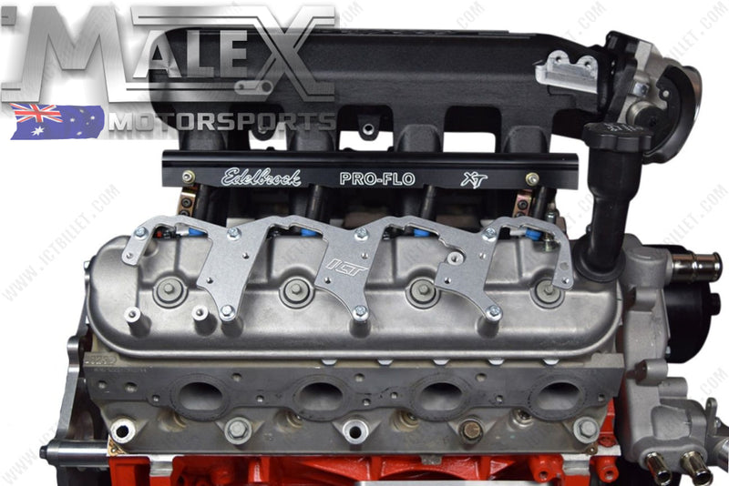 Ls Billet Coil Brackets Holley Amp Efi Smart Pack (Lsa Ls9 Valve Cover Only)