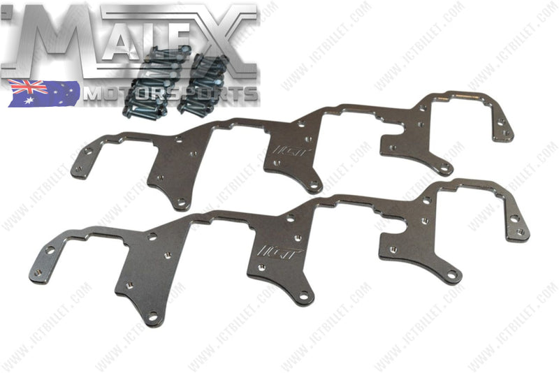 Ls Billet Coil Brackets Holley Amp Efi Smart Pack (Lsa Ls9 Valve Cover Only)