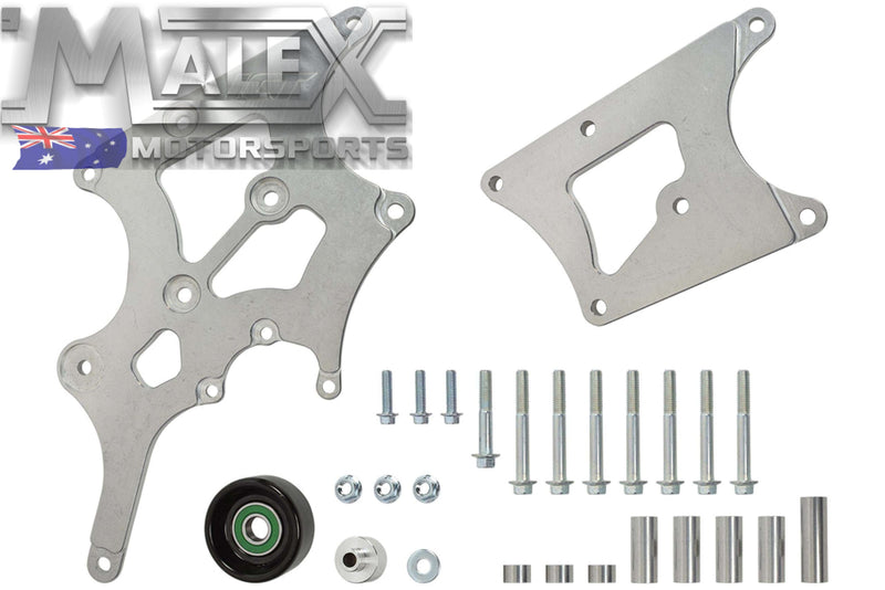 Ls Bmw 330I E46 Swap Alternator & Power Steering Bracket Kit Ls1 L98 Ls3 Ve-Vf Offset Accessory