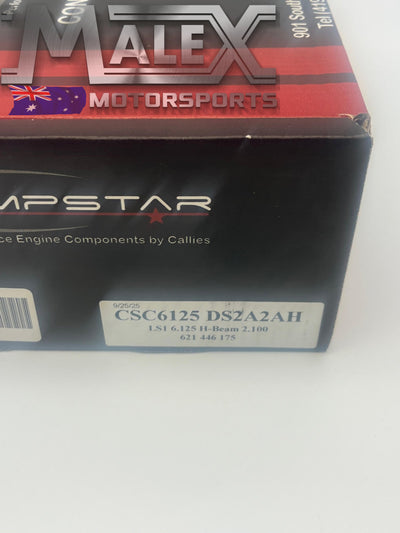 LS Callies Compstar H Beam 6.125 Conrods LS1 LS2 LS3 Connecting Rod