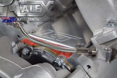 Ls Coolant / Steam Port Crossover Hose Kit (Ls1 Throttle Body Bypass) Steam Port