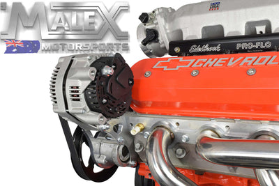 Ls Corvette - High Mount Alternator / Power Steering Pump Bracket Kit Ve- Vf Pulley Offset Bracket