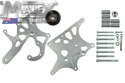 Malex Motorsports ICT Billet LS Alternator / Power Steering Pump Bracket Kit