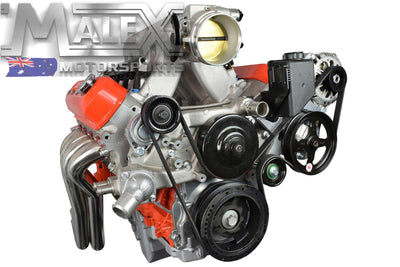 Malex Motorsports ICT Billet LS Alternator / Power Steering Pump Bracket Kit