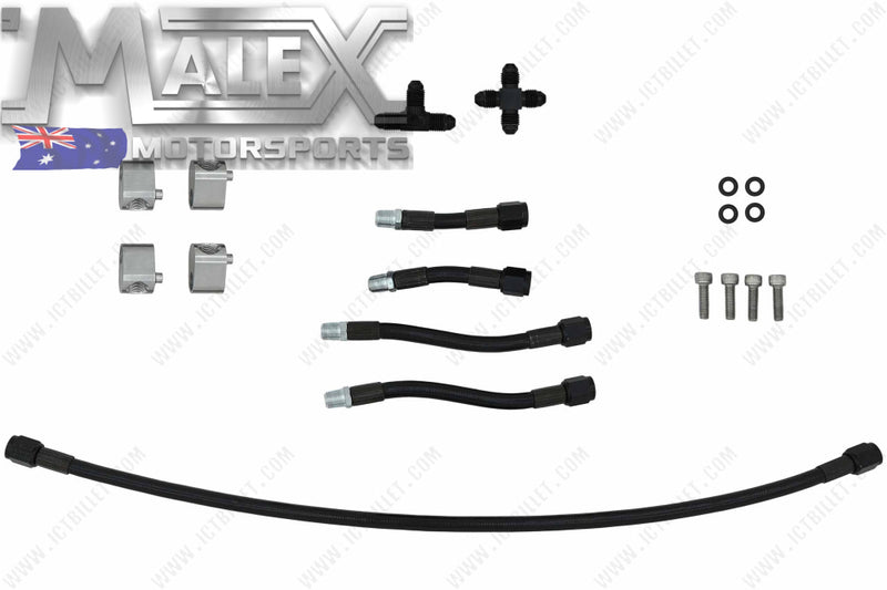 Ls Cylinder Head Coolant Steam 4 Port Crossover Hose Kit Ls1 Ls2 Ls3 L98 L76