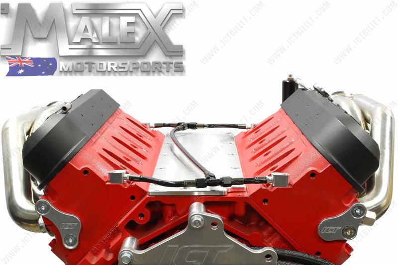 Ls Cylinder Head Coolant Steam 4 Port Crossover Hose Kit Ls1 Ls2 Ls3 L98 L76