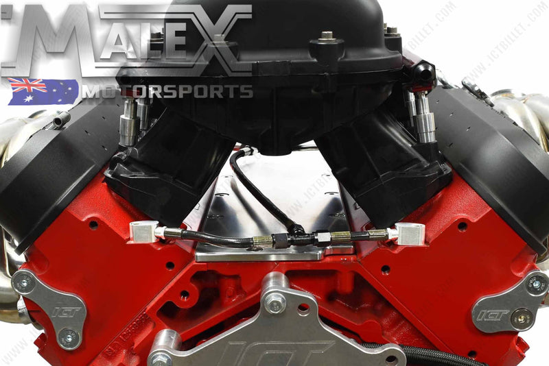 Ls Cylinder Head Coolant Steam 4 Port Crossover Hose Kit Ls1 Ls2 Ls3 L98 L76