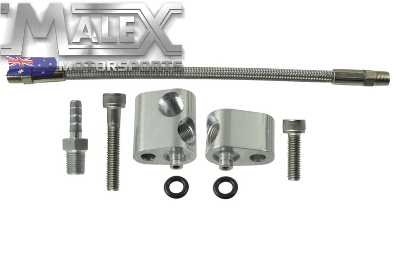 Ls Cylinder Head Coolant Steam Port Crossover Throttle Body Bypass Hose Kit Ls1 Hose Fitting