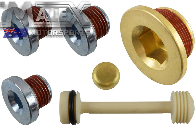 Ls Engine Block Coolant Oil Expansion Drain Plug Ls1 Ls2 Ls3 Melling Barbell Freeze Plugs