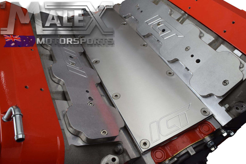 Ls Gen 3 Billet Valley Pan Cover Plate (Knock Sensor Delete) Ls1 Cover