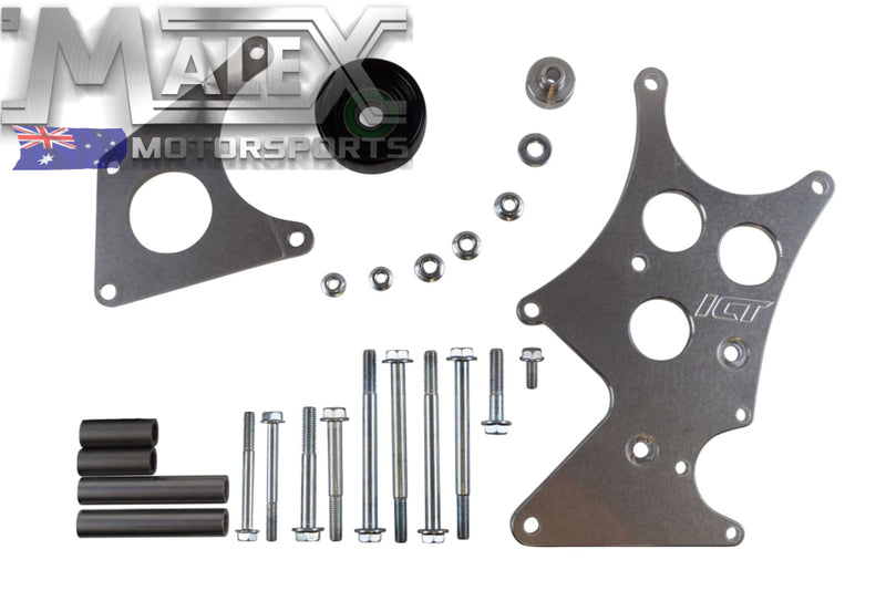 Ls High Mount Alternator/Power Steering Pump Bracket Kit Ve-Vf Pulley Offset Accessory Bracket