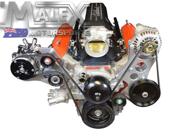 Ls High Mount Alternator/Power Steering Pump Bracket Kit Ve-Vf Pulley Offset Accessory Bracket