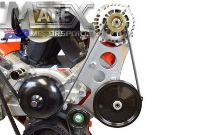 Ls High Mount Alternator/Power Steering Pump Bracket Kit Ve-Vf Pulley Offset Accessory Bracket