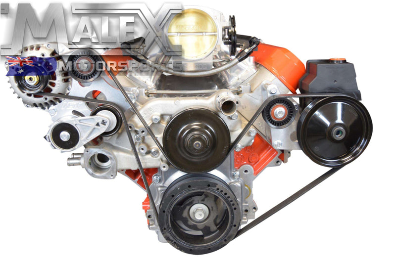 Ls High Mount Alternator Relocation Bracket Kit Lsx Ls1 Ls2 Ls3 Ls7 Ls6 Ls9 Ve-Vf Pulley Offset