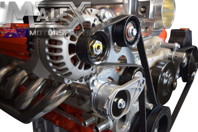 Ls High Mount Alternator Relocation Bracket Kit Lsx Ls1 Ls2 Ls3 Ls7 Ls6 Ls9 Ve-Vf Pulley Offset