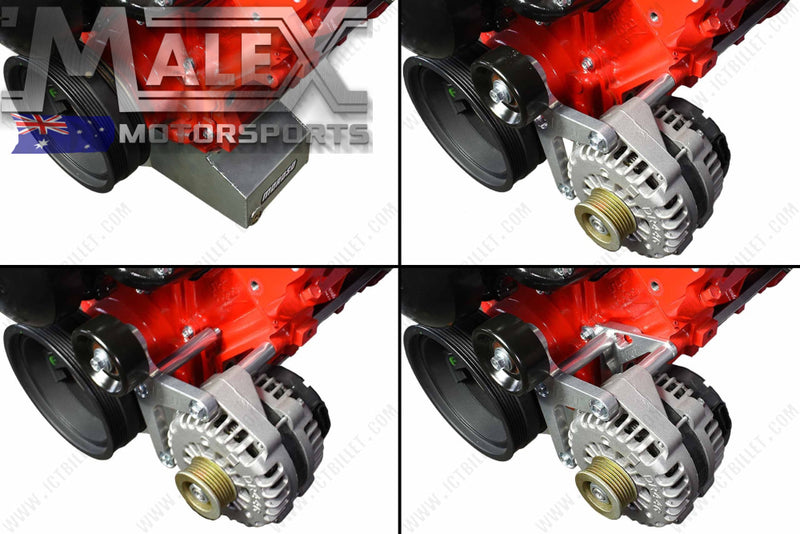 Ls Iron Block Alternator Support Bracket Ly6 Lq4 5.3 6.0